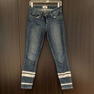 PAIGE Verdugo Low Rise Ankle Crop Jean